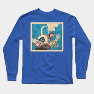 The Stranger - God of War fan art Comic panel fan art Long Sleeve T-Shirt